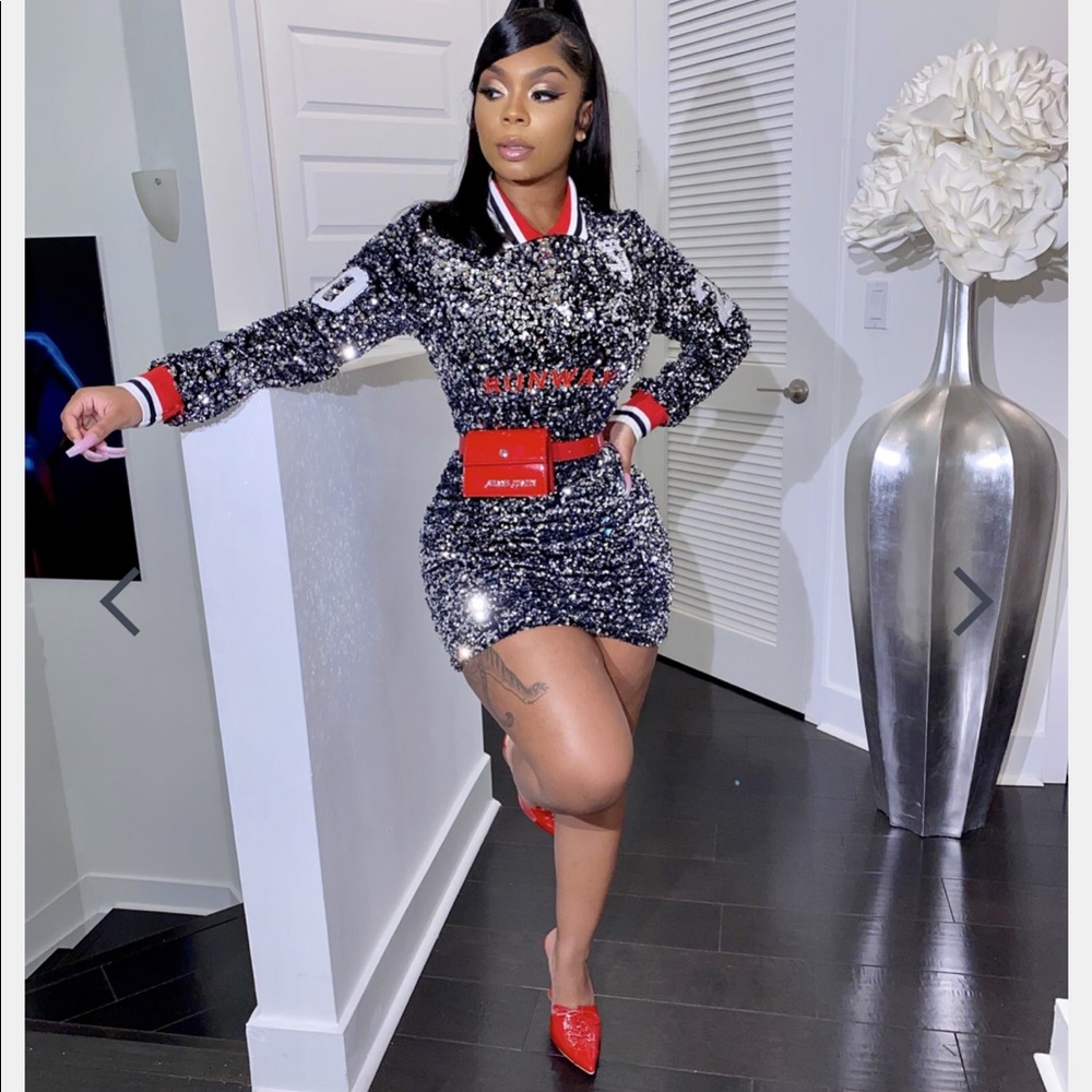 Sexy sequins Shane Justin sold out dress